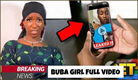 Buba Girl Viral Video Link, Buba Girl Trending Video, Video of Buba Girl on Twitter and Reddit