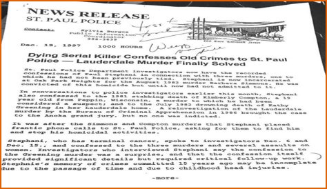 The Crimes Of Paul Michael Stephani, The Weepy-Voiced Killer